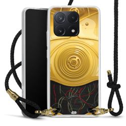 Carry Case Transparent Leather black/gold