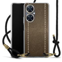 Carry Case Transparent Leather black/gold