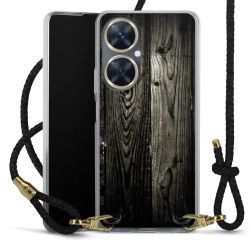 Carry Case Transparent Leather black/gold