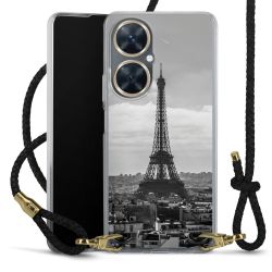 Carry Case Transparent Leather black/gold