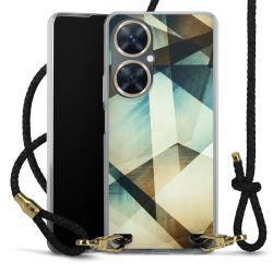 Carry Case Transparent Leather black/gold