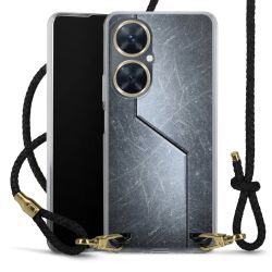 Carry Case Transparent Leather black/gold