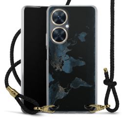 Carry Case Transparent Leather black/gold