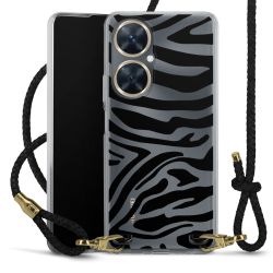 Carry Case Transparent Leather black/gold