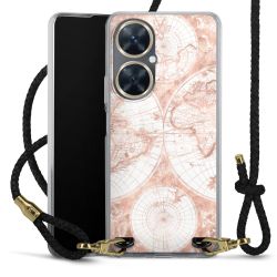 Carry Case Transparent Leather black/gold