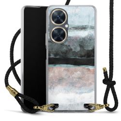 Carry Case Transparent Leather black/gold