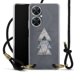 Carry Case Transparent Leather black/gold