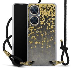 Carry Case Transparent Leather black/gold