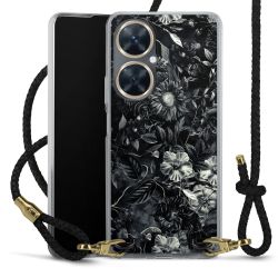 Carry Case Transparent Leather black/gold