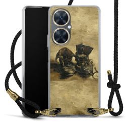 Carry Case Transparent Leather black/gold