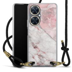 Carry Case Transparent Leather black/gold