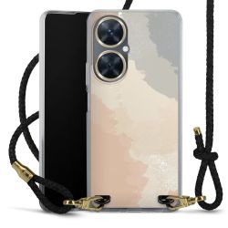 Carry Case Transparent Leather black/gold