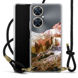 Carry Case Transparent Leather black/gold