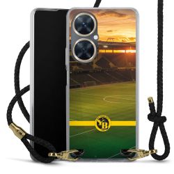 Carry Case Transparent Leather black/gold