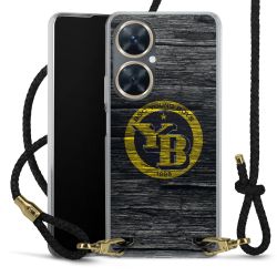 Carry Case Transparent Leather black/gold