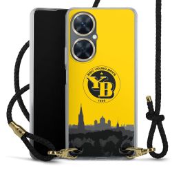 Carry Case Transparent Leather black/gold