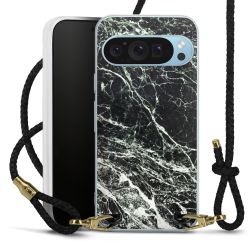 Carry Case Transparent Leather black/gold