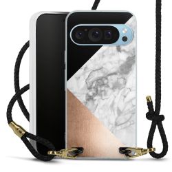 Carry Case Transparent Leather black/gold