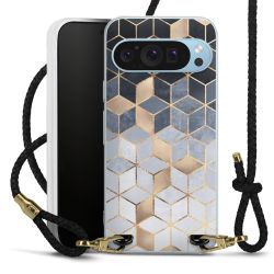 Carry Case Transparent Leather black/gold