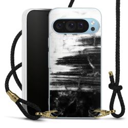 Carry Case Transparent Leather black/gold