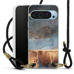 Carry Case Transparent Leather black/gold