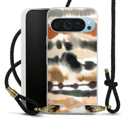 Carry Case Transparent Leather black/gold