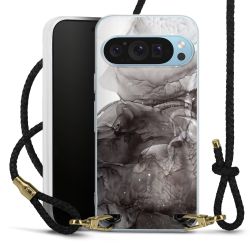 Carry Case Transparent Leather black/gold