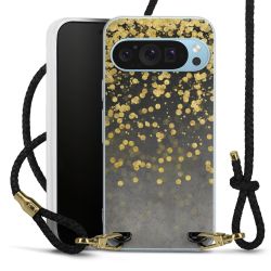 Carry Case Transparent Leather black/gold