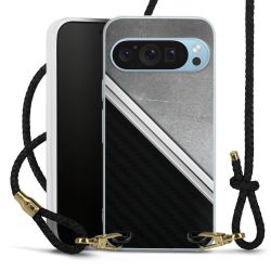 Carry Case Transparent Leather black/gold