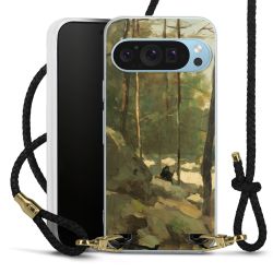 Carry Case Transparent Leather black/gold