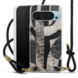 Carry Case Transparent Leather black/gold