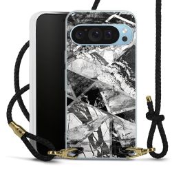 Carry Case Transparent Leather black/gold