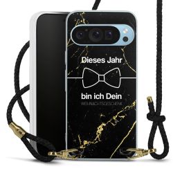 Carry Case Transparent Leder schwarz/gold