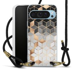 Carry Case Transparent Leather black/gold