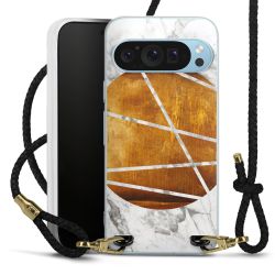 Carry Case Transparent Leather black/gold