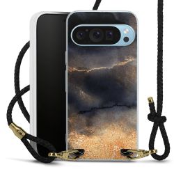 Carry Case Transparent Leather black/gold