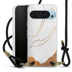 Carry Case Transparent Leather black/gold