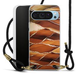 Carry Case Transparent Leather black/gold