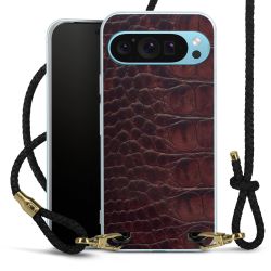 Carry Case Transparent Leather black/gold