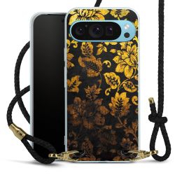 Carry Case Transparent Leather black/gold