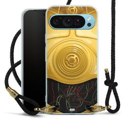 Carry Case Transparent Leather black/gold