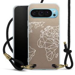 Carry Case Transparent Leather black/gold