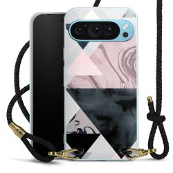 Carry Case Transparent Leather black/gold