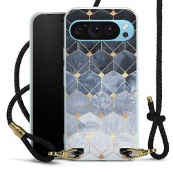 Carry Case Transparent Leather black/gold