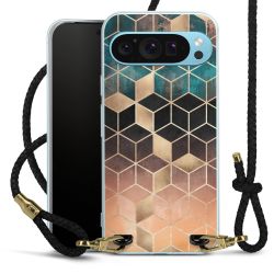 Carry Case Transparent Leather black/gold