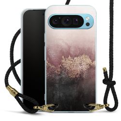 Carry Case Transparent Leather black/gold