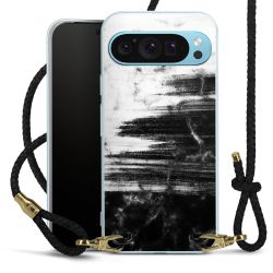 Carry Case Transparent Leather black/gold