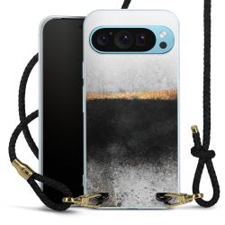 Carry Case Transparent Leather black/gold