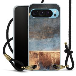 Carry Case Transparent Leather black/gold