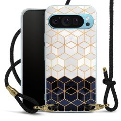 Carry Case Transparent Leather black/gold